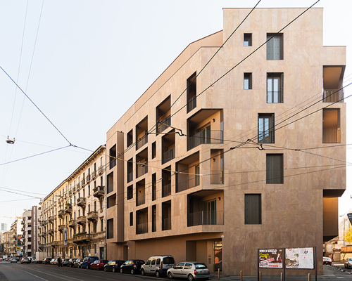 modourbano aligns P17 apartment building with milan's urban fabric