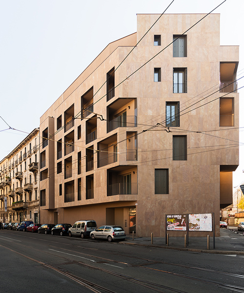 modourbano aligns P17 apartment building with milan's urban fabric