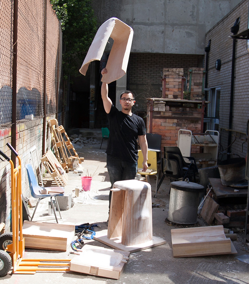 mu hau kao plystool seat designboom