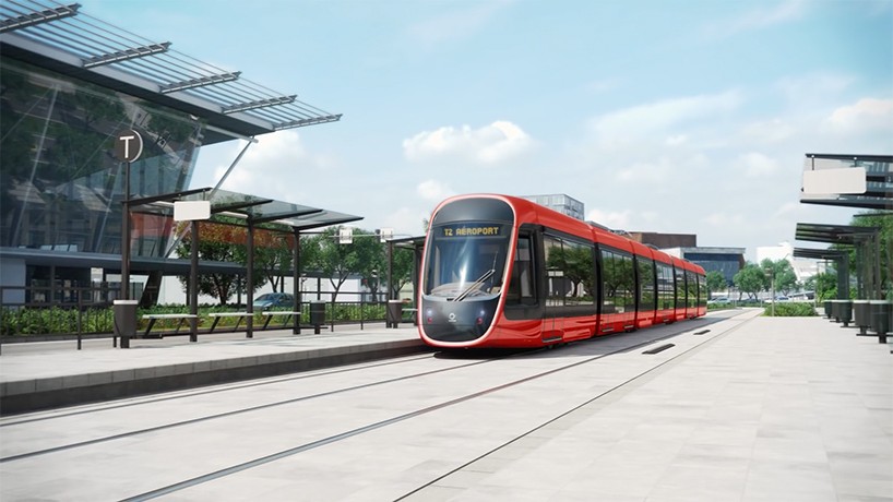 ora ïto and alstom design tramway that integrates seamlessly with the city of nice
