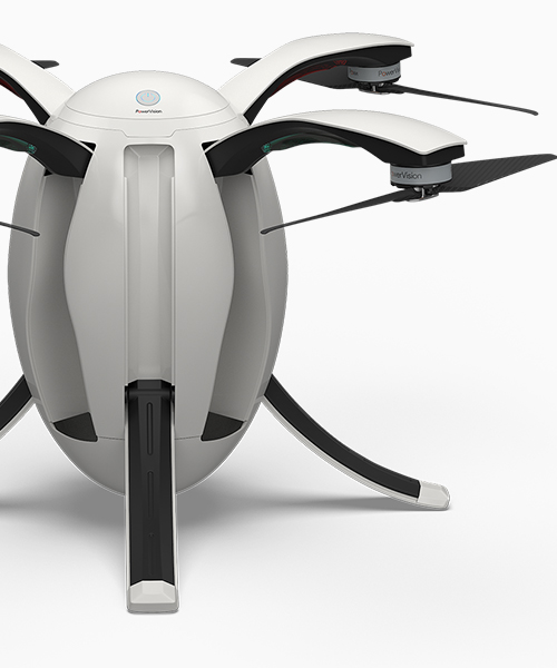powervision to propose unconventional egg-shaped drone to market