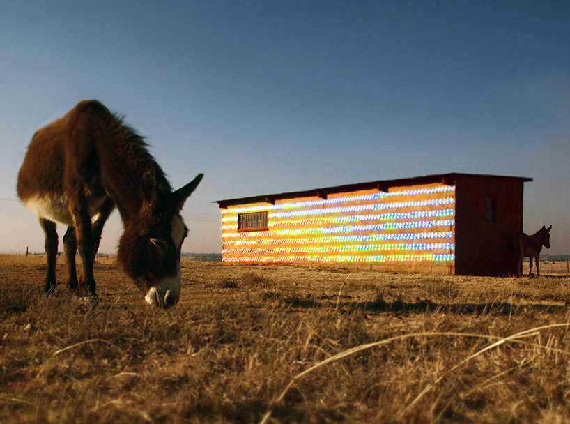 r1 turns a derelict farmhouse in south africa into a glistening landmark with 1000 CDs