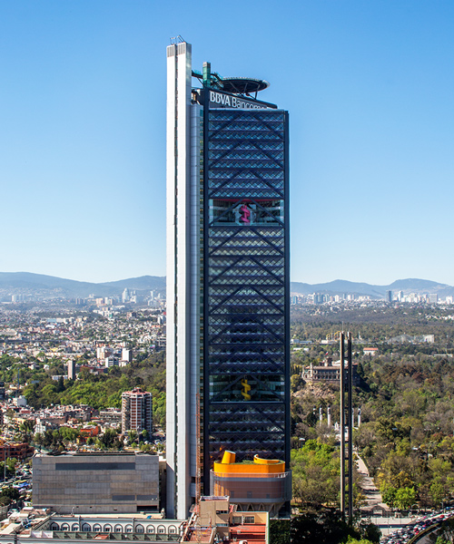 BBVA bancomer tower by legorogers opens in mexico city