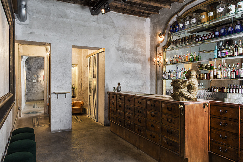 giorgia cerulli turns 18th century roman convent into rustic art gallery