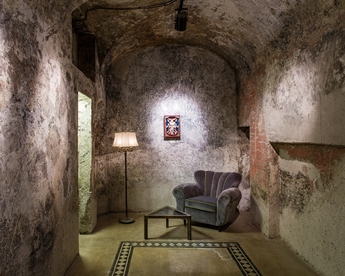 giorgia cerulli turns 18th century roman convent into rustic art gallery