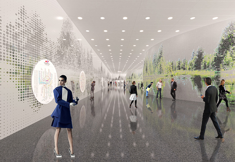 shortlisted nizhniye mnevniki metro proposal by sane architecture