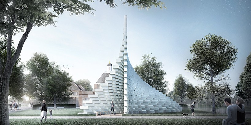 BIG reveals first images of 2016 serpentine gallery pavilion