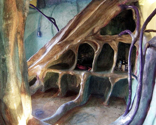 steven rude builds crazy and curvy houses for those who love fantasy in mexico