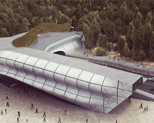 taras kashko presents concept for youth cultural centre in kiev