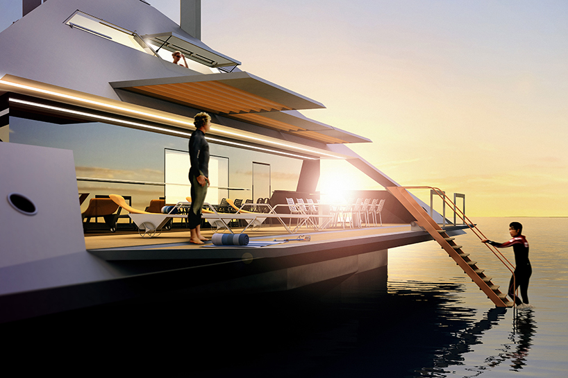 tetrahedron superyacht