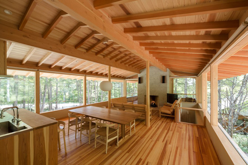 house in the woods by toshihito yokouchi & associates