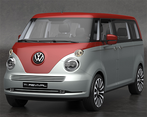 david obendorfer pays tribute to father of VW transporter T1 with revival concept