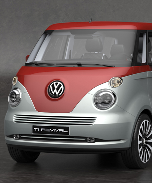 david obendorfer pays tribute to father of VW transporter T1 with revival concept