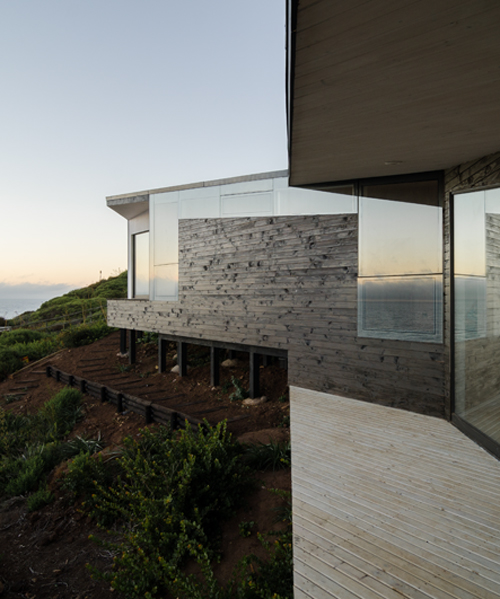 whale! architecture plans casa tunquén as an escape from the city