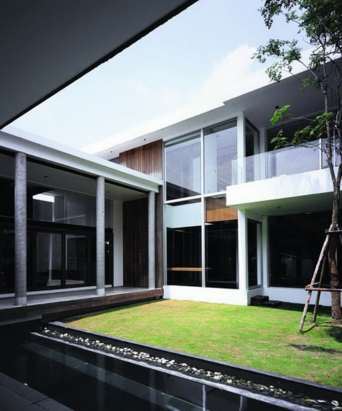 archimontage brings nature to urban bangkok in dindang house