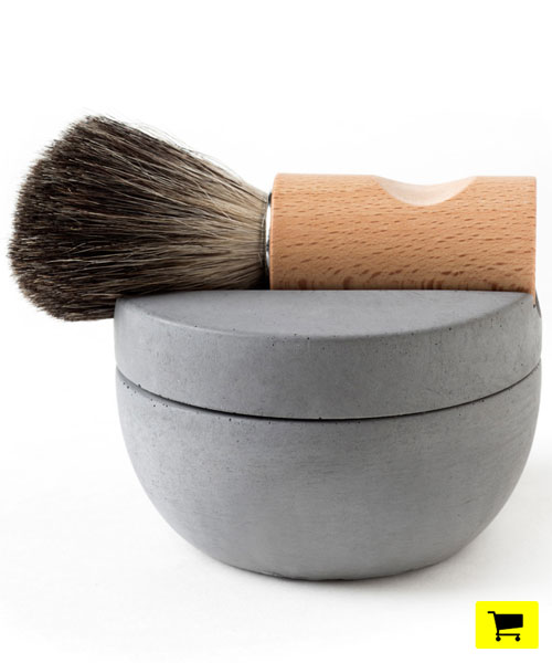 new on the designboom shop: iris hantverk shaving kit by intoconcrete