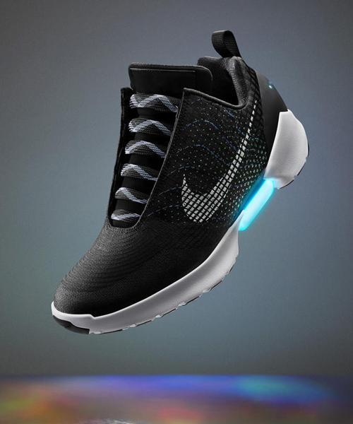 HyperAdapt 1.0: NIKE unveils a sneaker that laces up at the touch of a button