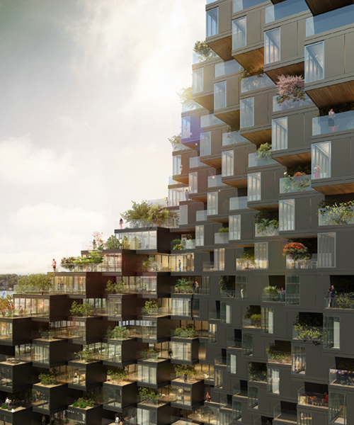 ODA new york pivots bayside apartments to face toronto's lakeshore