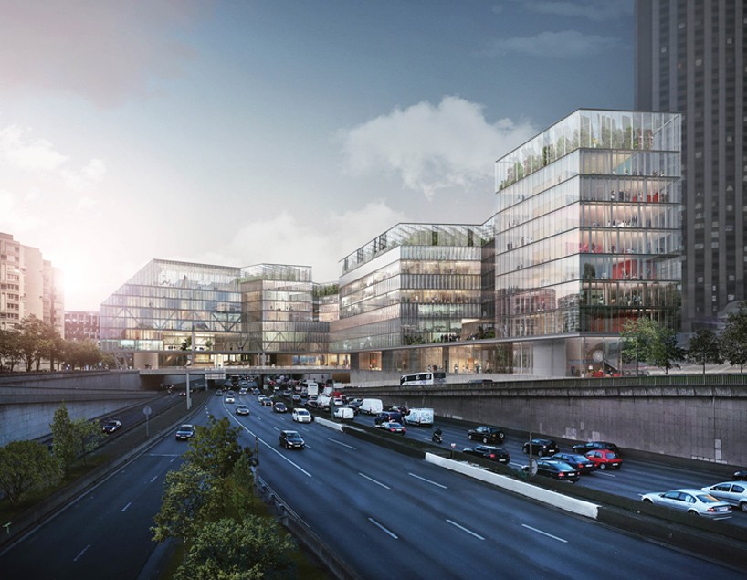 OMA proposes green-filled 'PXP: the shared city' for paris