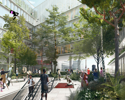 OMA proposes green-filled 'PXP: the shared city' for paris