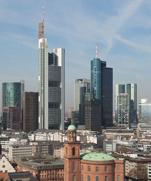 UNStudio to group four mixed-use towers in frankfurt's city center