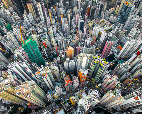 andy yeung's drone photography captures hong kong's urban jungle