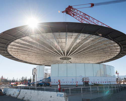 new images reveal rapid progress at apple's cupertino campus