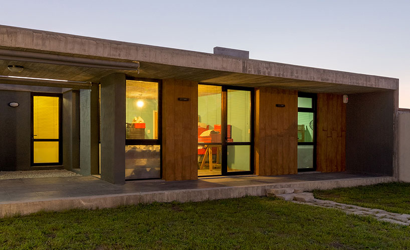 estudio moire encloses atelier gael in light-filled concrete shell