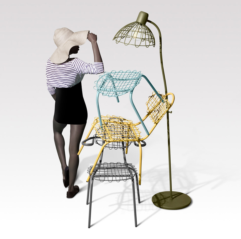 bo reudler sketches an outdoor furniture and lighting collection for JSPR