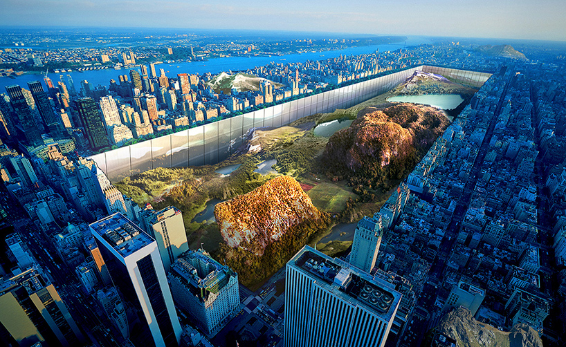 yitan sun and jianshi wu propose to build 1,000-foot walls around excavated central park