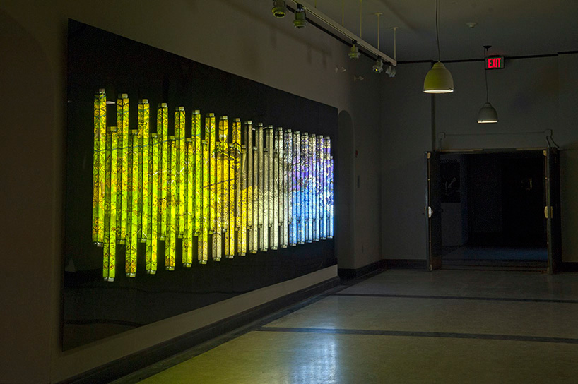 clint baclawski experiments with composition in light emerges installations