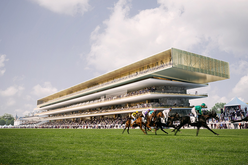 dominique perrault begins renovation work at paris' longchamp racecourse