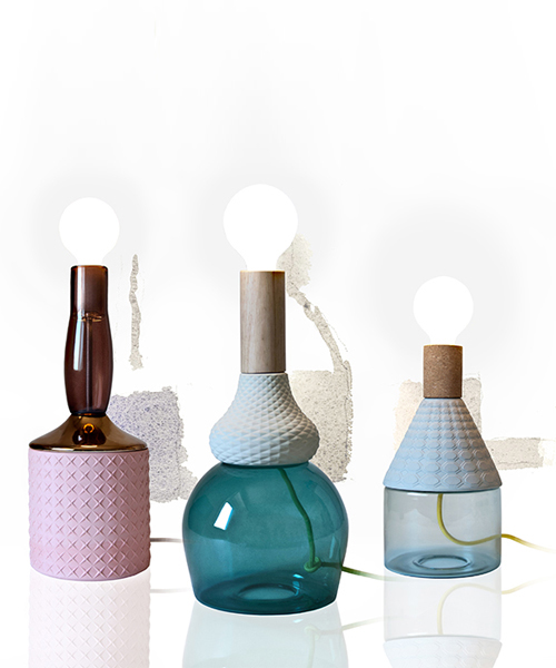 elena salmistraro evokes giorgio morandi's work in lamps for seletti