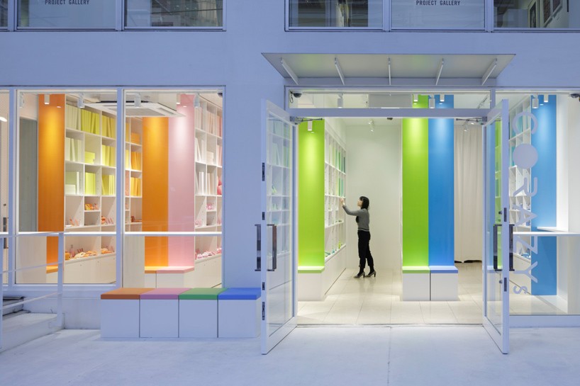 emmanuelle moureaux presents home store in tokyo as a library of colors