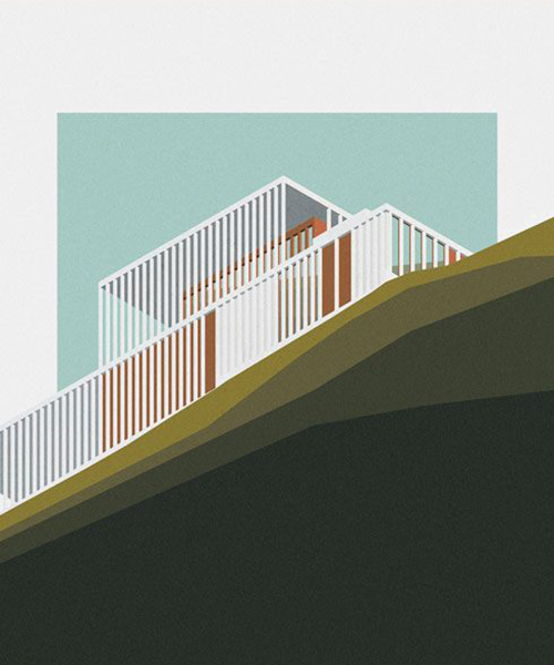 estudio extramuros illustrates 100 days of architecture
