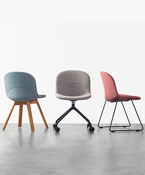 marcel sigel creates three part lunar chair series for gohome