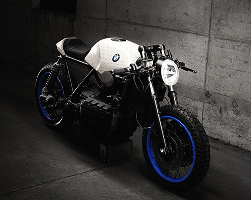 impuls motorcycles asks pair of munich artists to reinterpret custom BMW K100