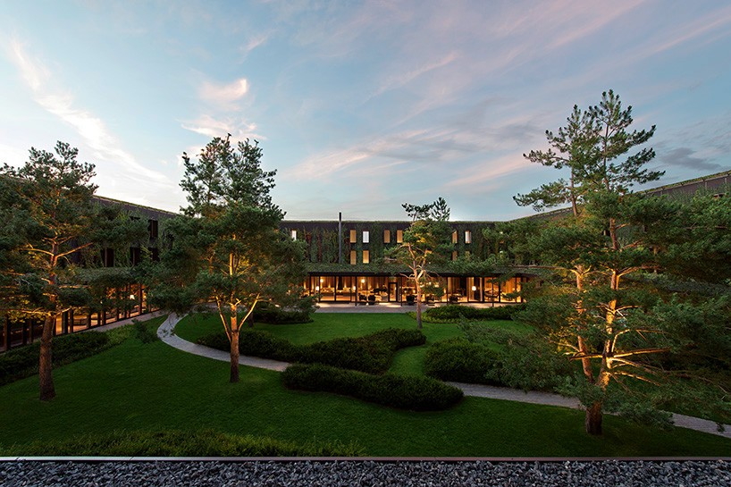 ingenhoven architects' therapeutic lanserhof resort in tegernsee, bavaria