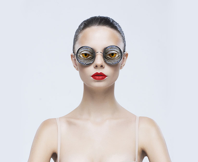 jyo john mulloor s custom made glasses give wearers the eyes of an animal