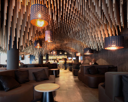 parametric and oriental meet together in hookah bar by kman studio in sofia