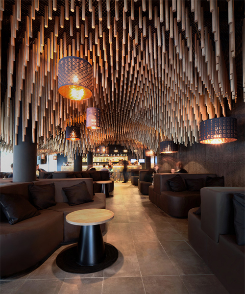 parametric and oriental meet together in hookah bar by kman studio in sofia