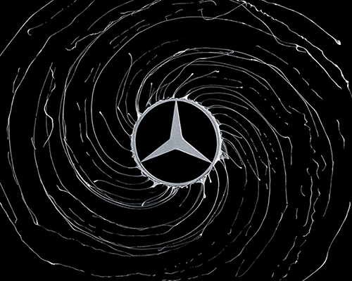 paint dipped liquid logos put a literal spin on brand identities