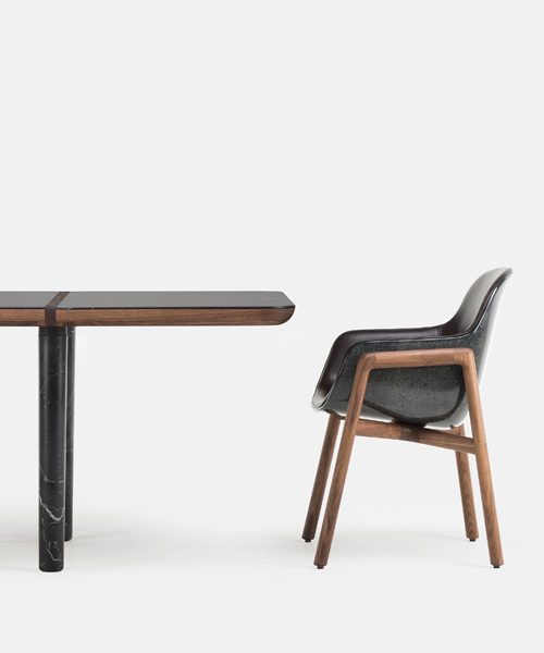 luca nichetto's furniture collection for de la espada draws on classic 1950s american design
