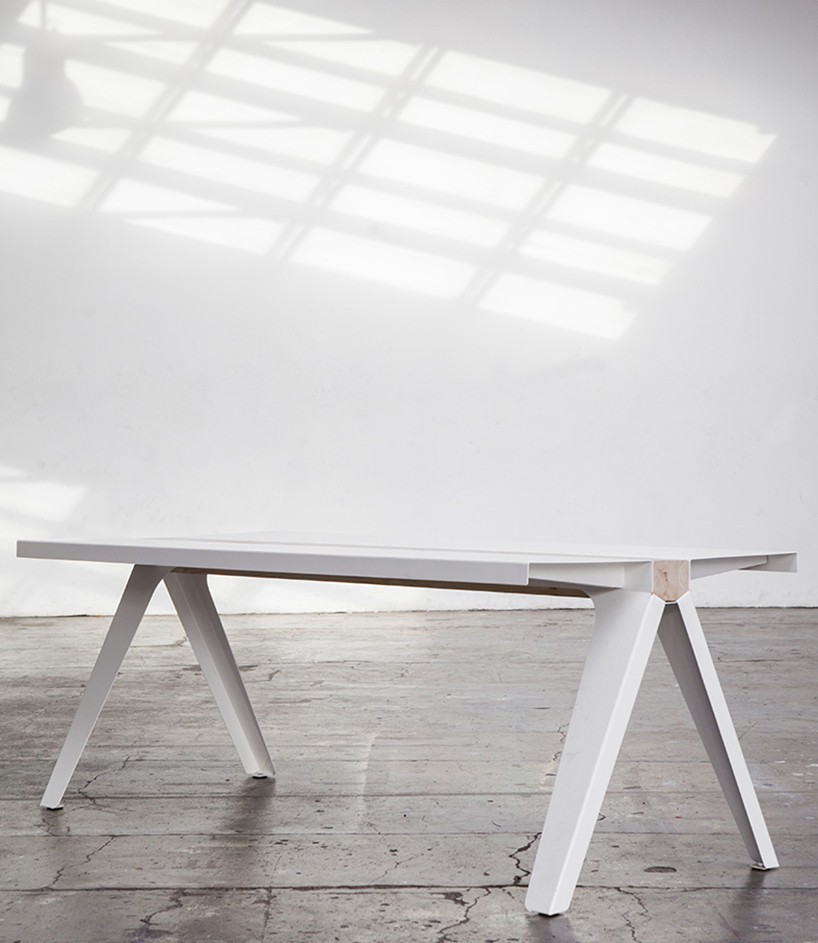 marco de masi volta table officine tamborrino designboom