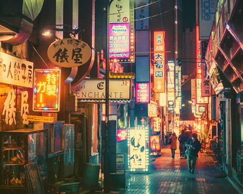 moody cinematic photos by masashi wakui explore tokyo's luminous landscape by night