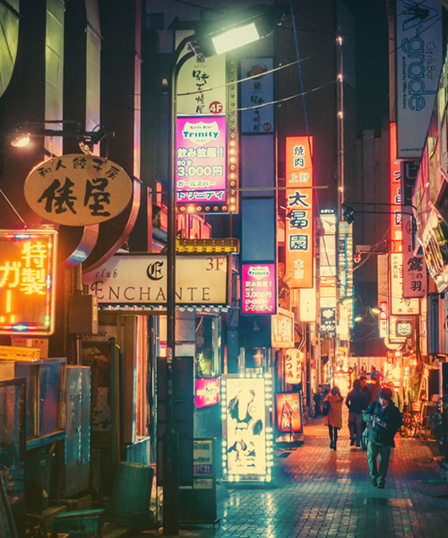 moody cinematic photos by masashi wakui explore tokyo's luminous landscape by night