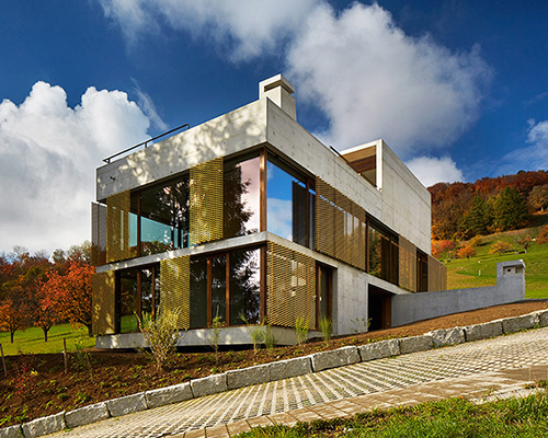 merki schmid architekten realizes private home in gelterkinden, switzerland