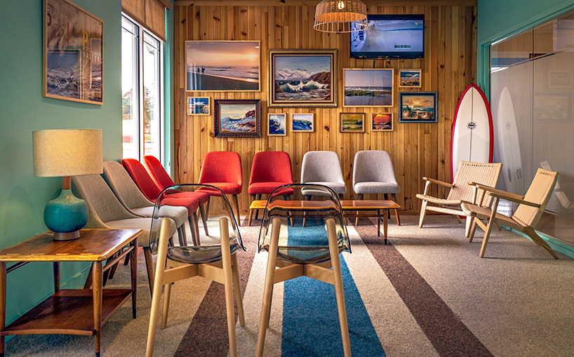 MG2 brings surf culture to smith dental office in nashville, tennessee