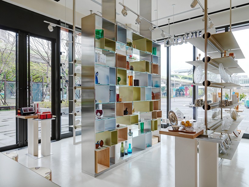 michael young celebrates iittala's use of glass within taiwan flagship