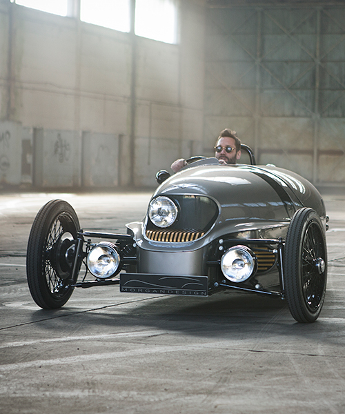 morgan to hand build three-wheel electric vehicle complying with its 1930s flair